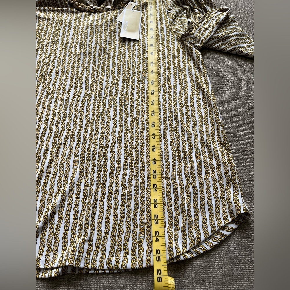 NWT Michael Kors Women’s Chain-Neck Top - Picture 13 of 13